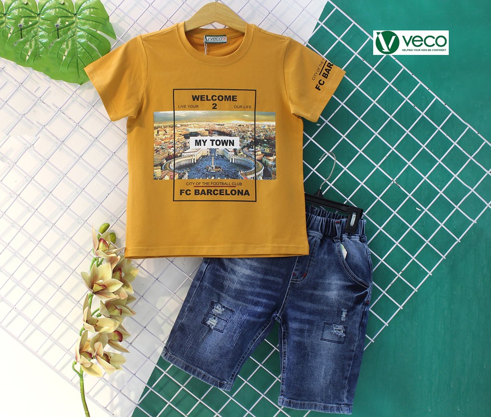 Xưởng may quần áo trẻ em xuất khẩu giá sỉ VECO